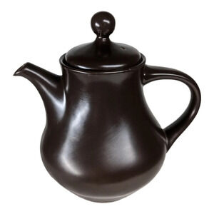 Noritake Folkstone Genuine Stoneware  Teapot 4 Cups Brown